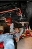 The boy installing headers.JPG