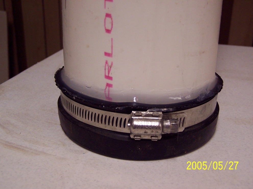 The bottom lid of the coil