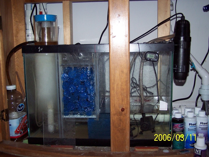 DIY drilled out sump