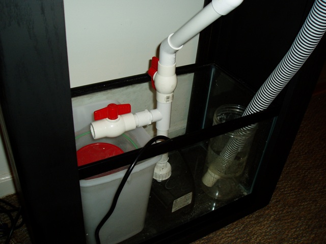 Dry fit of plumbing from MAG 7 to fuge.