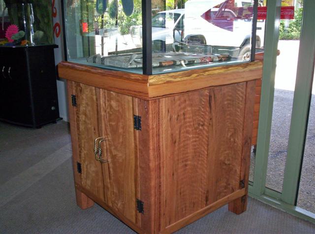 Custom made Blackbutte hardwood.