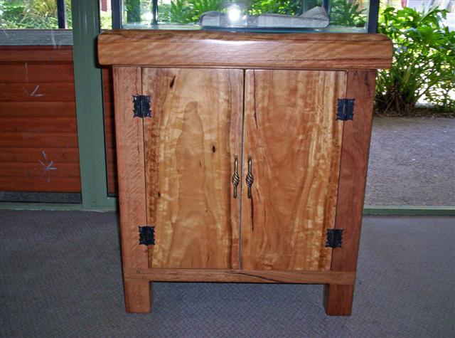 Custom made Blackbutte hardwood.