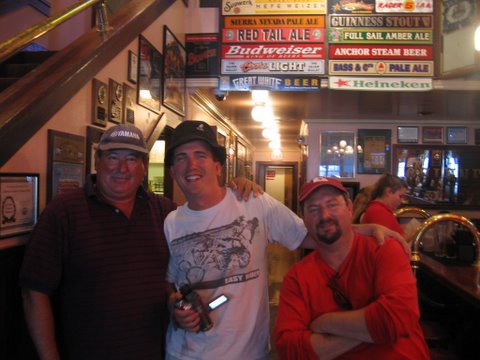 My buddy &#039;Swifty&#039; who passed away last year and my friend David. Oh and me in the...