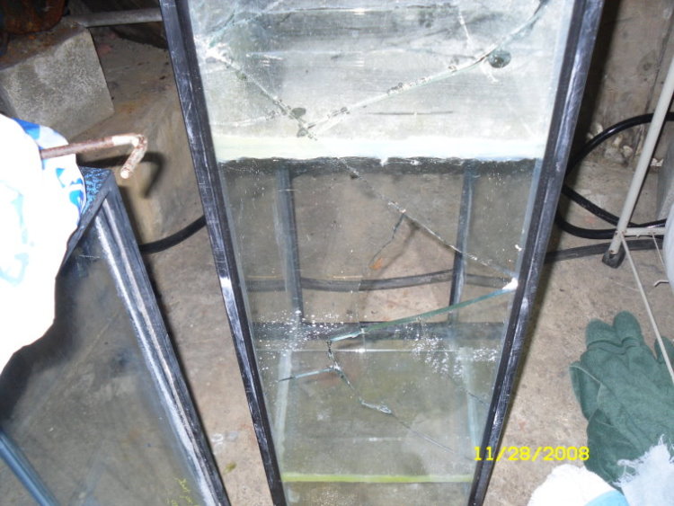 I dropped my RODI unit through the bottom of this tank.