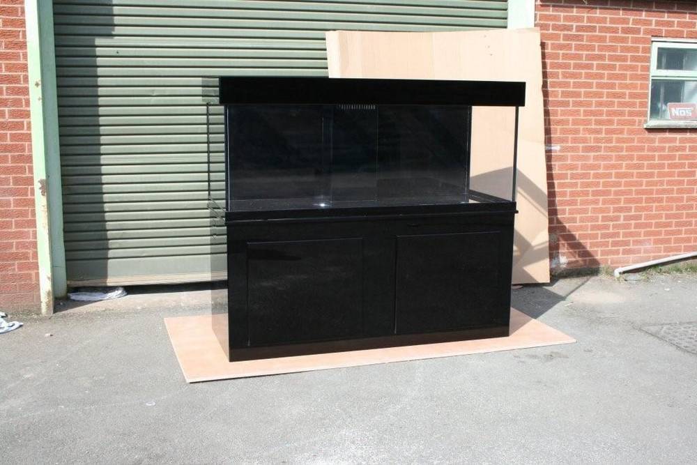 Acrylic all Black, One weir in Middile, Two out, One in