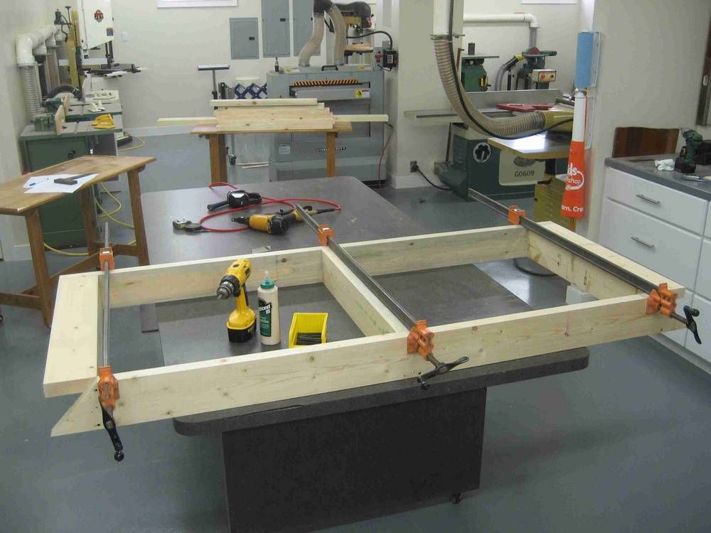 Construction pics of my custom stand