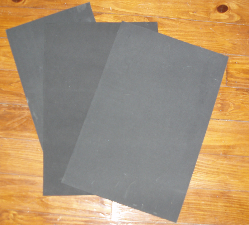 This is the foam I bought from Hobby Lobby for about $2 a sheet.  This stuff is great to put...