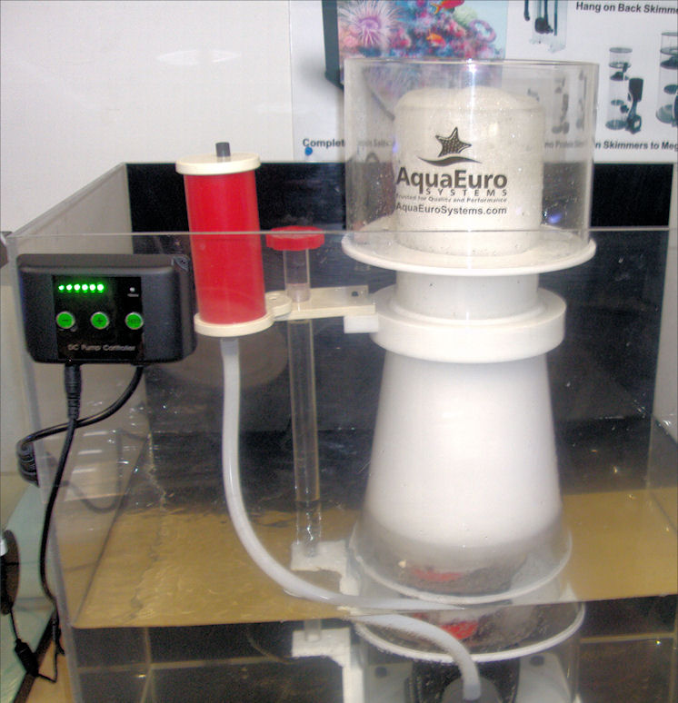 Aqua Euro DC Pro Cone Protein Skimmer with Pin Wheel DC Pump, Bubble Plate, DC Pump Controller....
