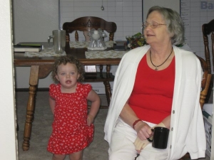 Great Grandma Joanne and Anna