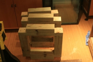 7
completed support assemblies