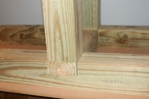 10
proper fit with interlocking joints