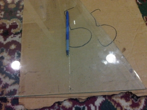 Snapping Glass
used a pen under neath to snap glass