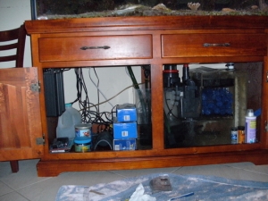 Bottom of the tank "The Sump"