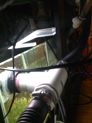 2 overflow boxes tied in to a drilled tank