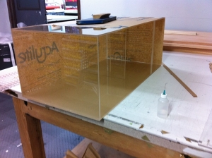 my custom made sump made by me. 30"x12"x15" berlin setup with my own tweaks. working great right now.