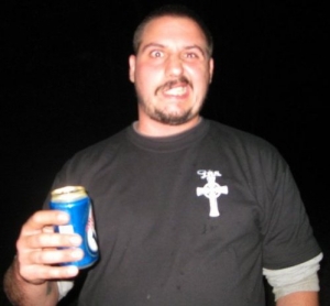 My fiance...yea the question your asking yourself right now...i ask myself the same one everyday bahahaha!