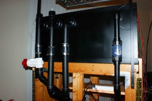 Drain and return all plumbed in