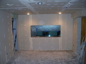 drywall finally done