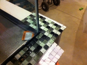 Tile for stand