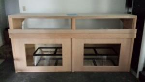 stand and canopy and sump