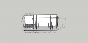 55 gallon sump front view