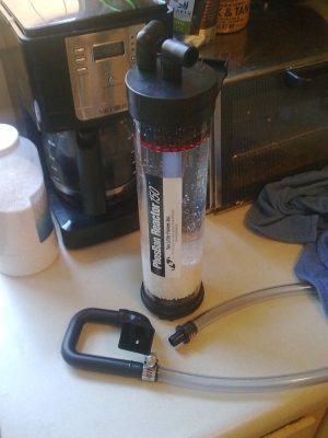 Gravity-fed Phosban Reactor