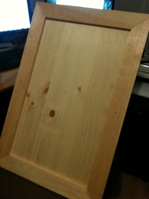 Mitered panel