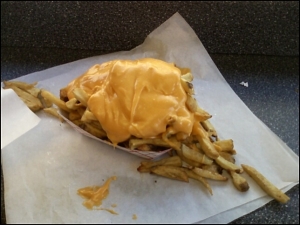 The Wieners Circle fries
