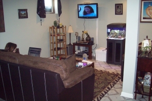 Ignore that my wife is in the room and Lifetime is on TV.... ... it is the "Man Cave"!