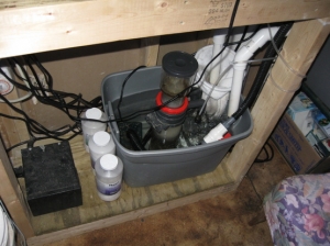 sad new sump for old 29 gallon tank