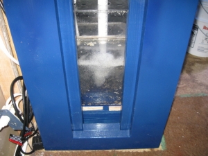 side veiw of sump