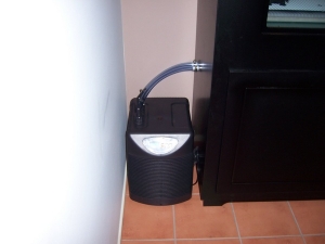chiller in new location
