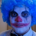 me as scary clown