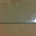 Rounded the corners so it would not bother original silicone on tank