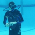 Me Underwater in the pool watching everyone