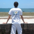 At fort Zachery in Key West representing 3reef.