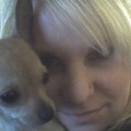 And an old pic of me a Lacey (man i really need to take some new pics of me and the kids lol, bad hair day! haha)