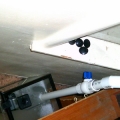 Actual sump position in back of tank