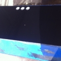 Back of the DT after I painted it.