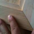 Mitered corners